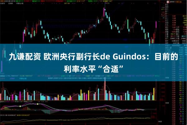 九谦配资 欧洲央行副行长de Guindos：目前的利率水平“合适”
